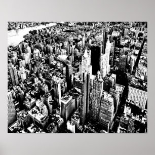 Poster De Manhattan au ciel