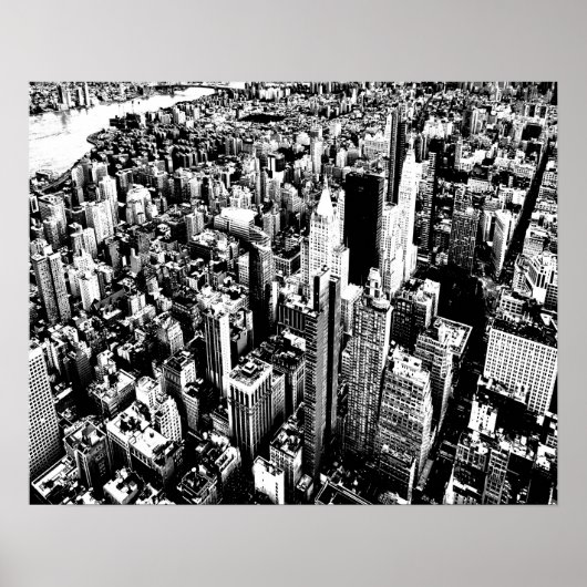 Poster De Manhattan au ciel (Devant)