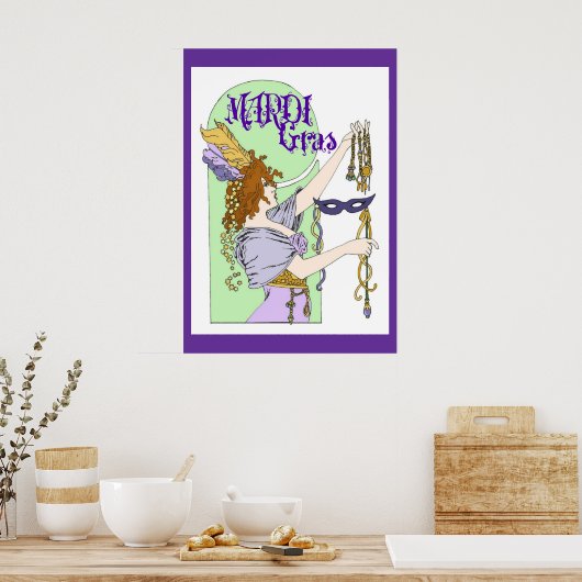 Poster de Mardi Gras (Cuisine)
