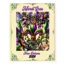 Poster de Mardi Gras 2024