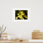 Poster de marguerites jaunes (Cuisine)