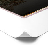 Poster de mariage élégant photo moderne (Coin)