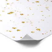 Poster de Mariage musulman musulman violet floral (Coin)