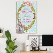 Poster de Marie Antoinette Affiche de bienvenue (Bureau à domicile)