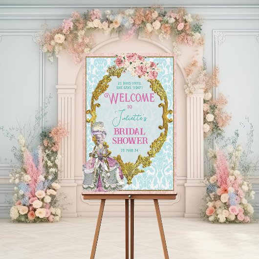 Poster de Marie Antoinette Affiche de bienvenue