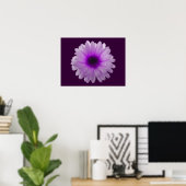 Poster de Marigold blanc et violet (Bureau à domicile)