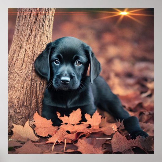 Poster de marionnettes Black Lab (Devant)