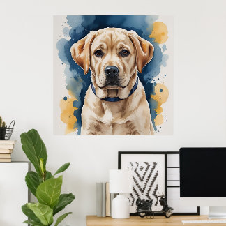 Poster de marionnettes Labrador | Art mur