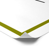 Poster de mathématiques de valeur absolue (Coin)