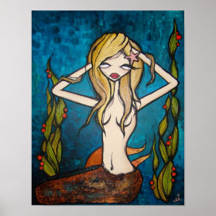 Poster de matte "Many Waters", 11x14