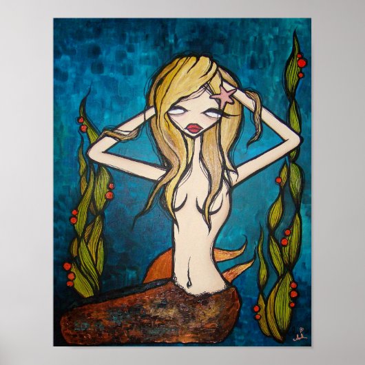 Poster de matte "Many Waters", 11x14 (Devant)
