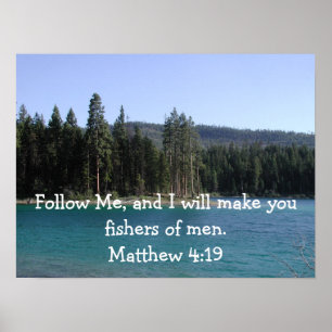 Poster de Matthieu 4:19