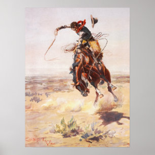 Poster De mauvais beaux-arts de Hoss Charles Russell