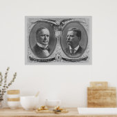 Poster de McKinley et Roosevelt (Cuisine)