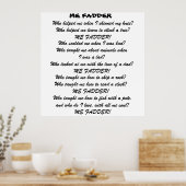 Poster de ME FADDER POEM (Cuisine)