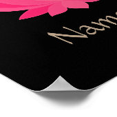 Poster de méditation Lotus Flower (Coin)