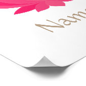 Poster de méditation Lotus Flower (Coin)