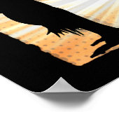 Poster de méditation Om Yoga (Coin)