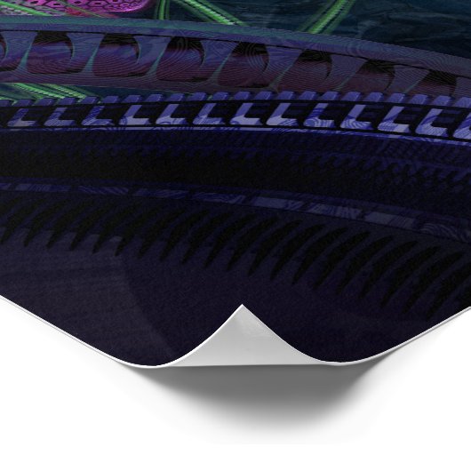 Poster de méduses lumineuses (Coin)