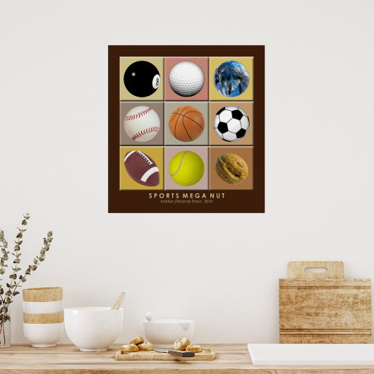 Poster de Mega Nut Sports (Cuisine)