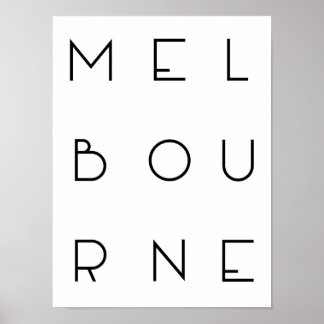 Poster de Melbourne