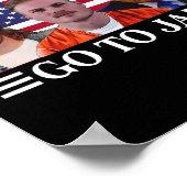 Poster De Mes Hommes Favoris Aller En Prison Trump 1 (Coin)