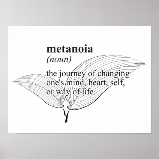 Poster de Metanoia Isnpirational (Devant)