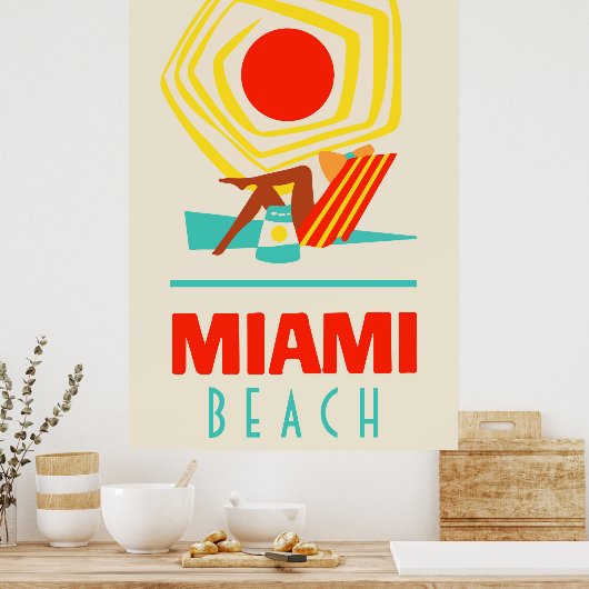 Poster de Miami Beach (Cuisine)