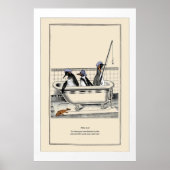 Poster de mignons pingouins (Devant)