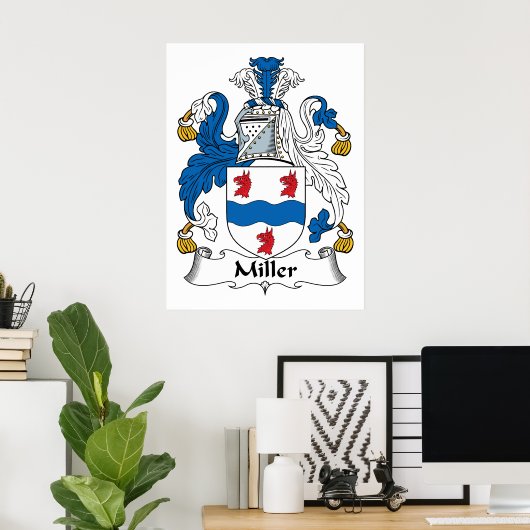Poster de Miller Family Crest (Bureau à domicile)
