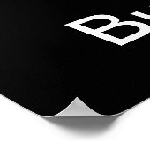 Poster de mise en mémoire tampon (texte personnali (Coin)