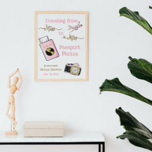 Poster De Miss à Mme Fête des mariées Adventure Photo