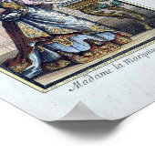 Poster de mode fin 17e siècle (Coin)