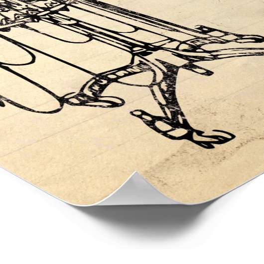 Poster de mode vintage (Coin)