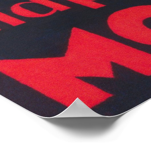 Poster de mode Vintage Casquette (Coin)