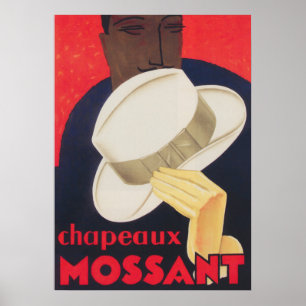 Poster de mode Vintage Casquette