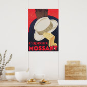 Poster de mode Vintage Casquette (Cuisine)