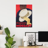 Poster de mode Vintage Casquette (Bureau à domicile)