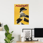 Poster de mode Vintage Casquette (Bureau à domicile)