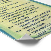 Poster de Mommy & Daddys Dix Commandements (Coin)