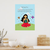 Poster de mon endroit heureux (Cuisine)