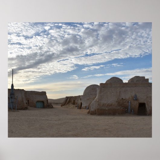 Poster de Mos Espa sur la planète Tatooine (Devant)