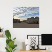 Poster de Mos Espa sur la planète Tatooine (Bureau à domicile)