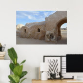 Poster de Mos Espa sur la planète Tatooine (Bureau à domicile)
