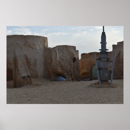 Poster de Mos Espa sur la planète Tatooine (Devant)