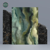 Poster de Moss Wall Art | Art naturel généré par l