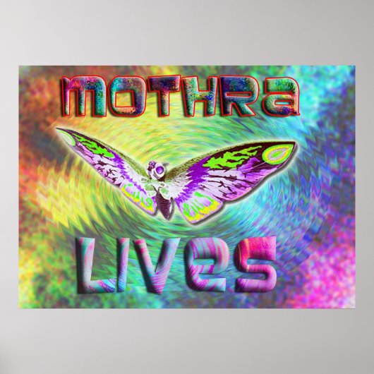 Poster de Mothra (Devant)