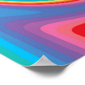 Poster de motif d'art à roue colorée (Coin)