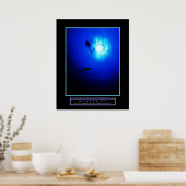 Poster de motivation - "Adversité" - 22"x28" (Cuisine)