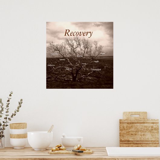 Poster de motivation de guérison (Cuisine)